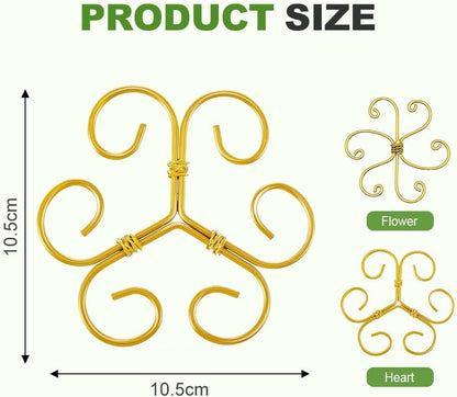 Set, 2025 3/6 (3, Plant Stem Support New Reusable Plastic Climbing Plant Support Plant Trellis Pcs, Upgrade Climbing