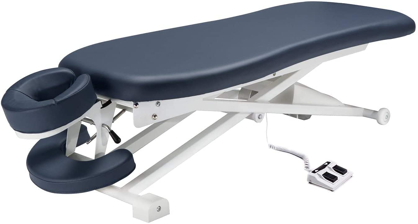 Master Massage TheraMaster Electric Massage Tables Professional, Hydraulic Treatment Table Wide, Physical Therapy Bed for Esthetician Athletic Training, Electric Beauty Spa Bed with Wheels