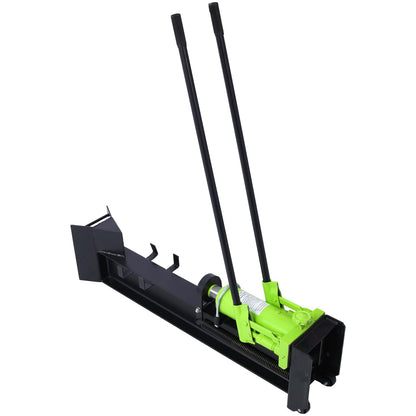 10 Ton Horizontal Log Splitter Wood Cutter Manual Hydraulic