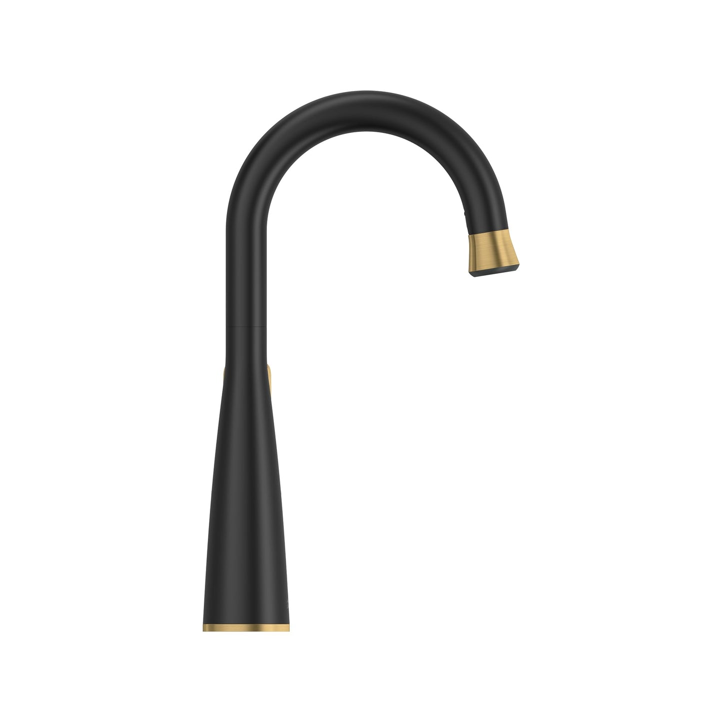 American Standard 1048274240 Aspirations Pull-Down Bar Sink Faucet, 1.8 GPM, Matte Black/Brushed Gold