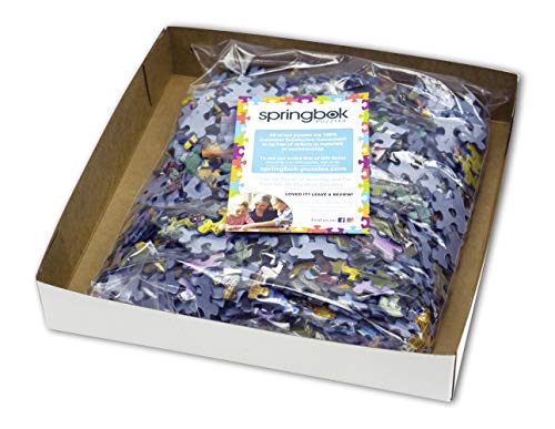 Springbok Puzzles - Paris Sunset - 1000 Piece Jigsaw Puzzle - Large 30 Inches by 24 Inches Puzzle - Made in USA - Unique Cut Interlocking Pieces