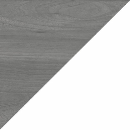 Pemberly Row 2-Drawer Engineered Wood Lateral File Cabinet, Durable Gray/Pure White Laminate Finish, Satin Silver Hardware, 31.61" W x 20" D x 30" H, Spacious Drawers for Letter/Legal Size Documents