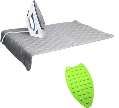 Dependable Industries Inc. Essentials Ironing Board Pad, Quilted Magnetic Corners for Travel Home Use