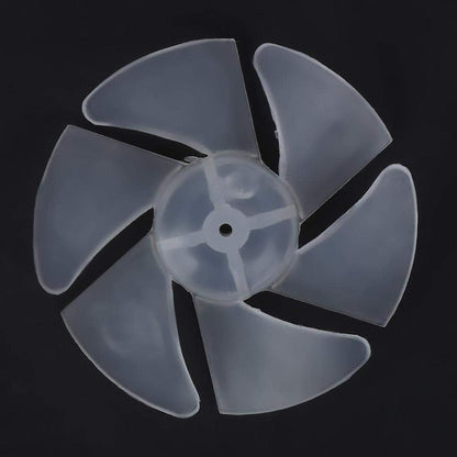 10Pcs Mini Plastic Fan Blades, Small Power Hair Dryer Fan Leaves Motor Accessories Replacement