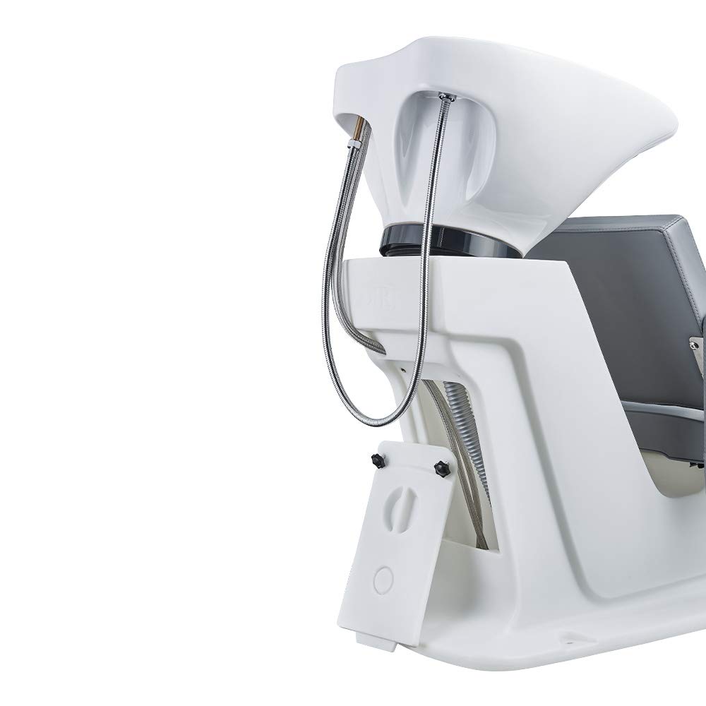 DIR Salon Shampoo Station Backwash Unit with Ceramic Wash Sink Takaran