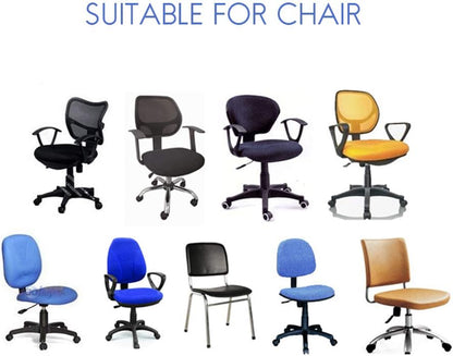 TOPINCN Office Computer Chair Covers, Universal Split Stretchable Seat Cover Protector for Rotating Chair