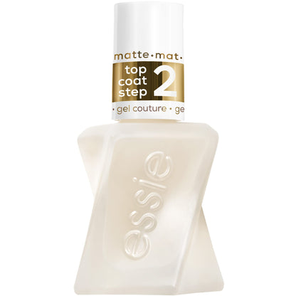 Essie Gel Couture Longwear Nail Polish Kit, Sheer Nude Pink, Fairy Tailor + Top Coat, 0.46 fl oz each