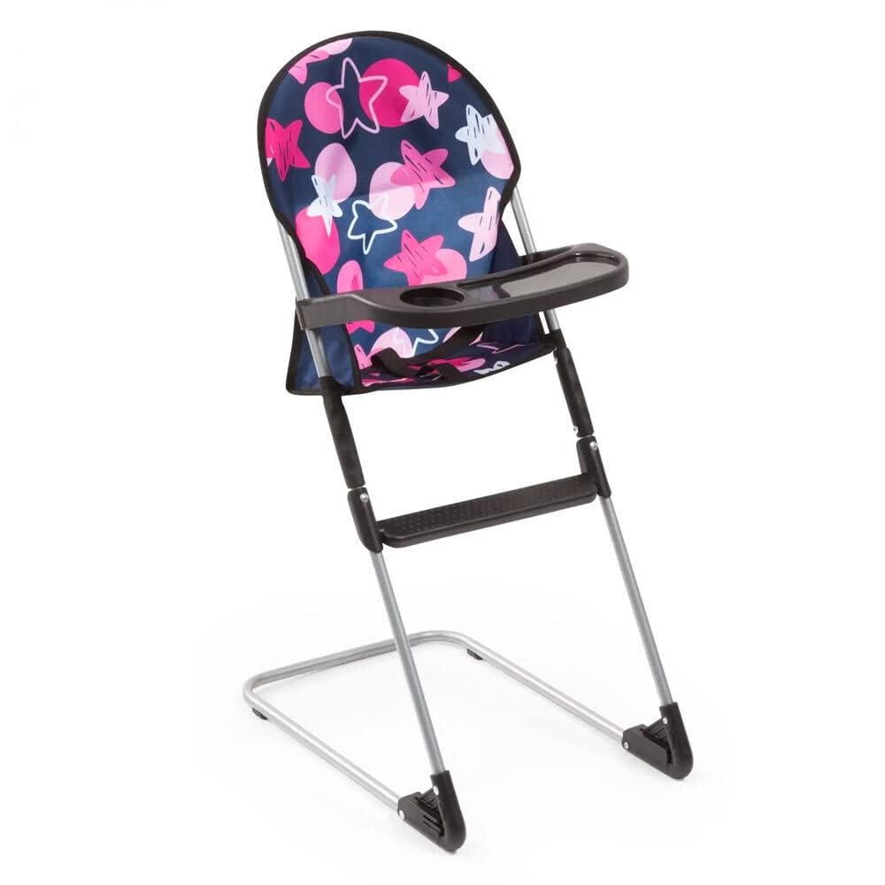 Bayer Real Life Baby Doll Accessories - 9-in-1 Furniture Set with Highchair, Travel Bed, Dining Set