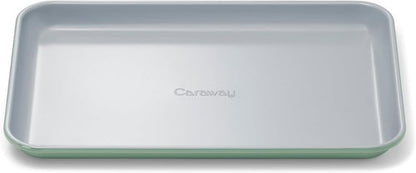 Caraway Nonstick Ceramic Baking Sheet - Non-Toxic, PTFE & PFOA Free, 9x13” Mini Sheet Pan - Sage Color