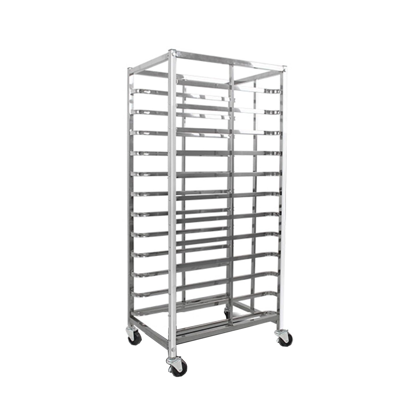 uhyOHF 12-Tier Bakery Rack - Rolling Speed Cart for Cooling & Drying Food Trays, Fits Half/Full Sheet Pans, Heavy-Duty Kitchen,
