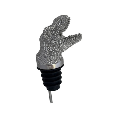 T-Rex Wine Aerator Pourer Spout – Funny Dinosaur Wine Gift for Men & Women – Novelty Animal Wine Accessory for Parties & Home Bar