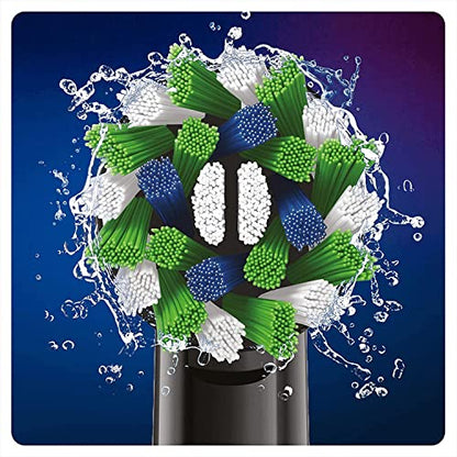 Oral B Cross Action Electric Toothbrush Replacement Brush Heads Refill, 4Count