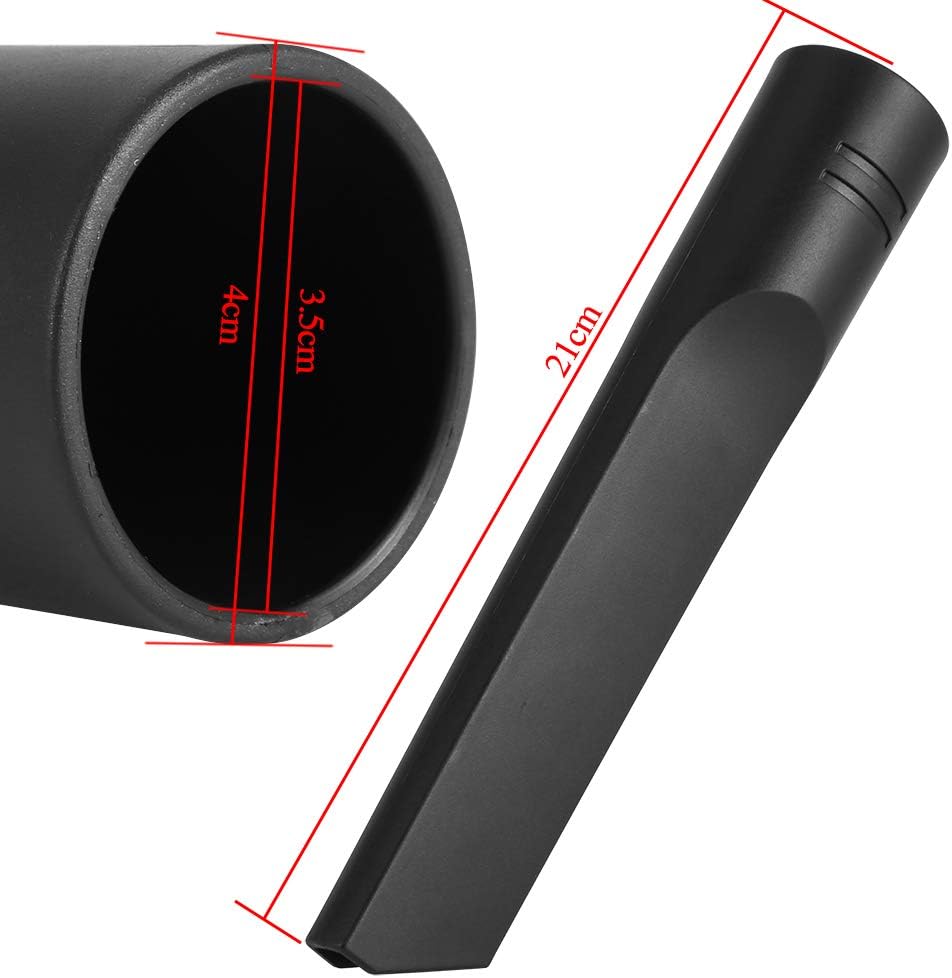 Vacuum Cleaner Nozzle Head Accessories - Flat Mouth Plastic Attachments for 1 7/8" 35Mm Piping Nozzle