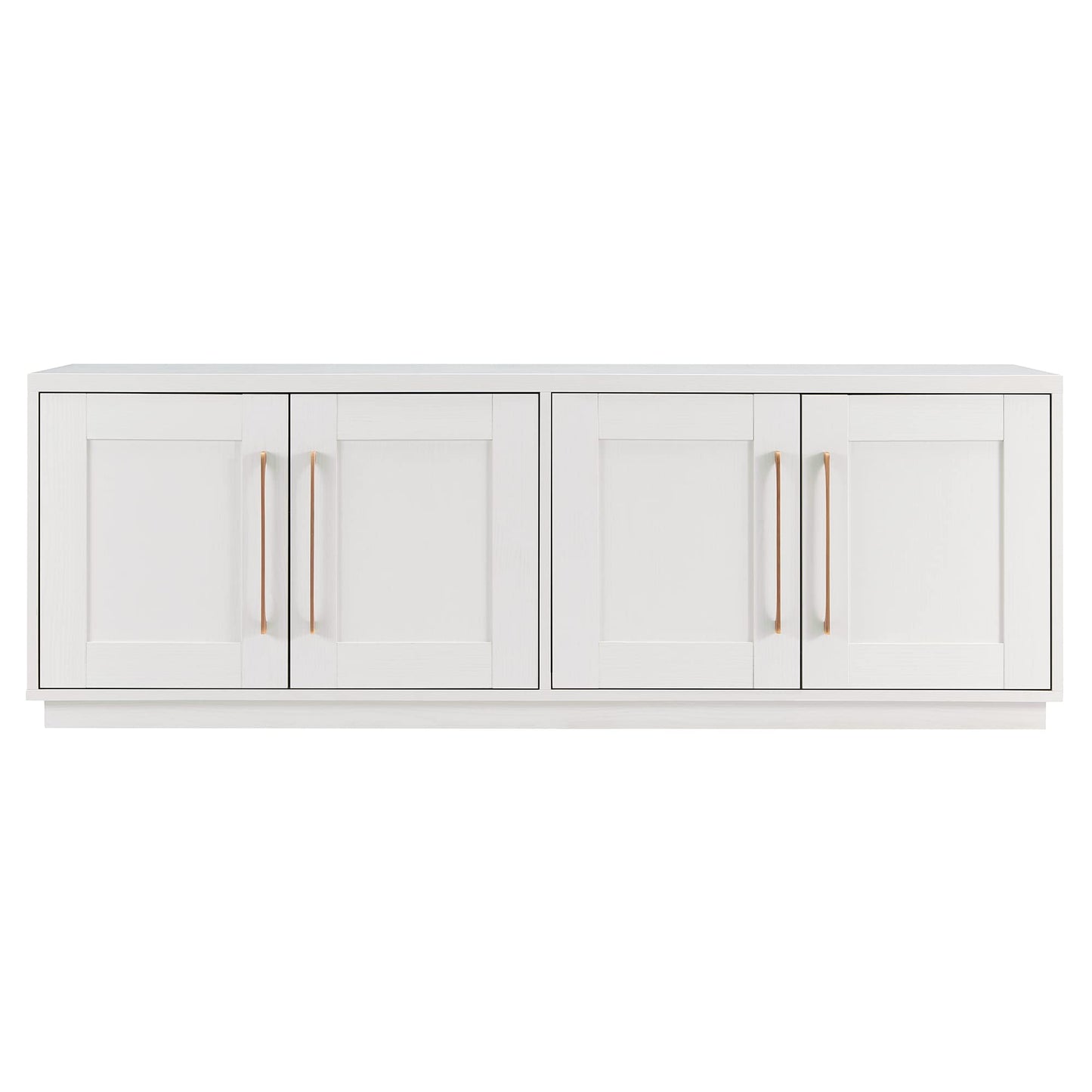 Henn&Hart Tillman Rectangular TV Stand for TV's up to 80" in, 68" Wide, White