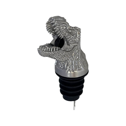 T-Rex Wine Aerator Pourer Spout – Funny Dinosaur Wine Gift for Men & Women – Novelty Animal Wine Accessory for Parties & Home Bar