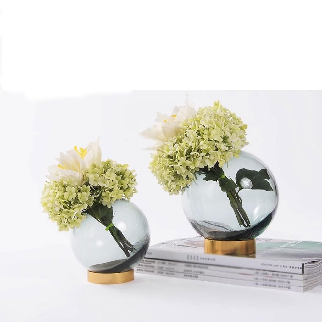 YOUQUEEN Artifical Tree Nordic Light Luxury Simulation Flower Art Set Decoration Living Room Table Hotel Indoor Fake Flower Decoration Artificial Tree Indoor(B)
