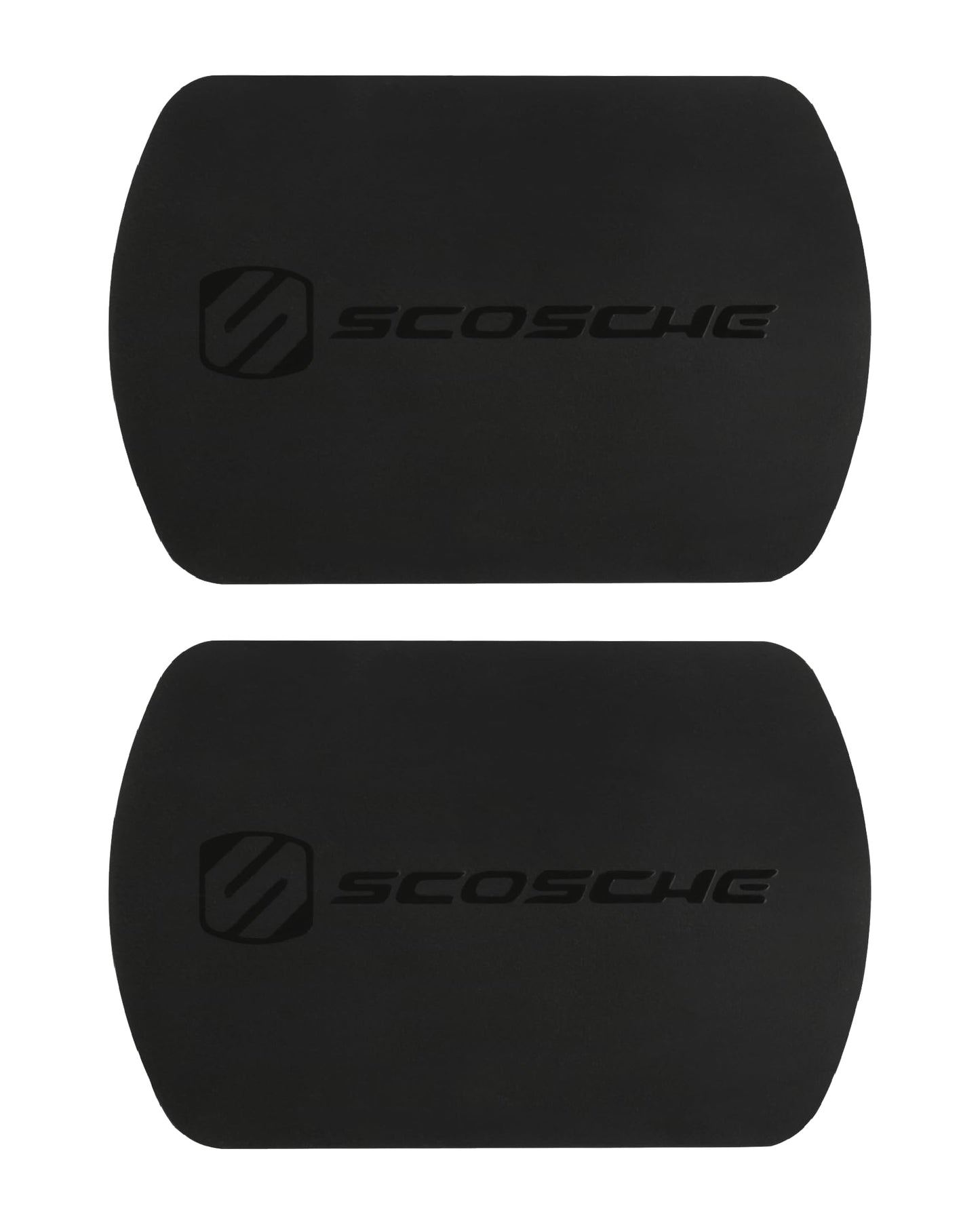 Scosche MAGRKI MagicMount Replacement Metal Plate Kit for Phone, Metal Plates for Magnetic Mount Cell Phone Holder for Car, Universal with All Devices and Phone Case, Black