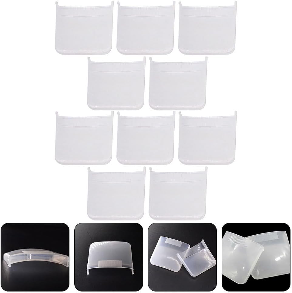 10pcs Plastic Water Box for Rice Cooker, Mini Essentials, Steam Catcher, Condensation Collector, White