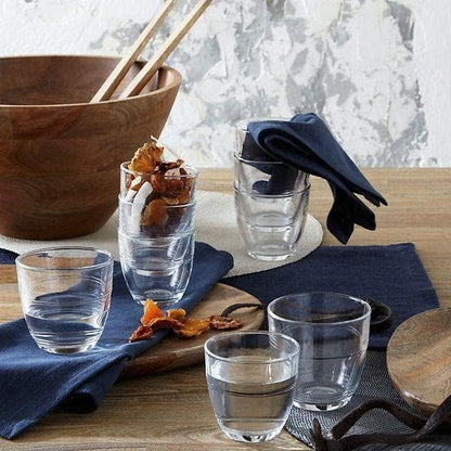 Duralex Gigogne Tumblers, Set of 6, Size: 7 3/4 Ounce