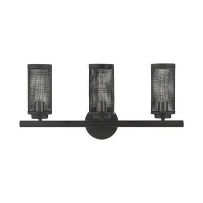 Livex Lighting 3 Light Brushed Nickel Bath Vanity, 14123-91