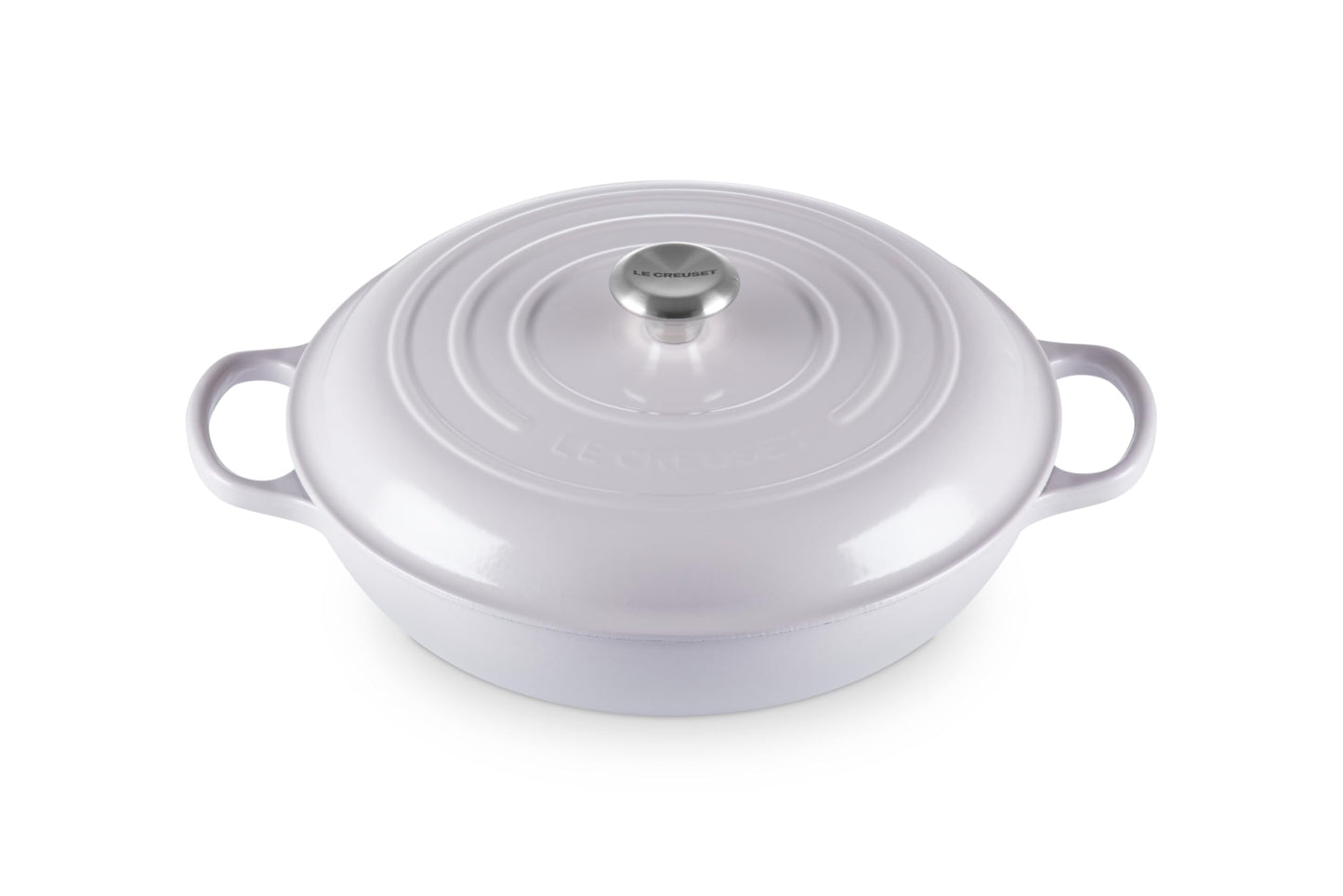 Le Creuset Enameled Cast Iron Signature Braiser, 5 qt., Shallot