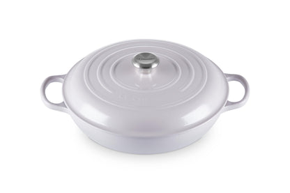 Le Creuset Enameled Cast Iron Signature Braiser, 5 qt., Shallot