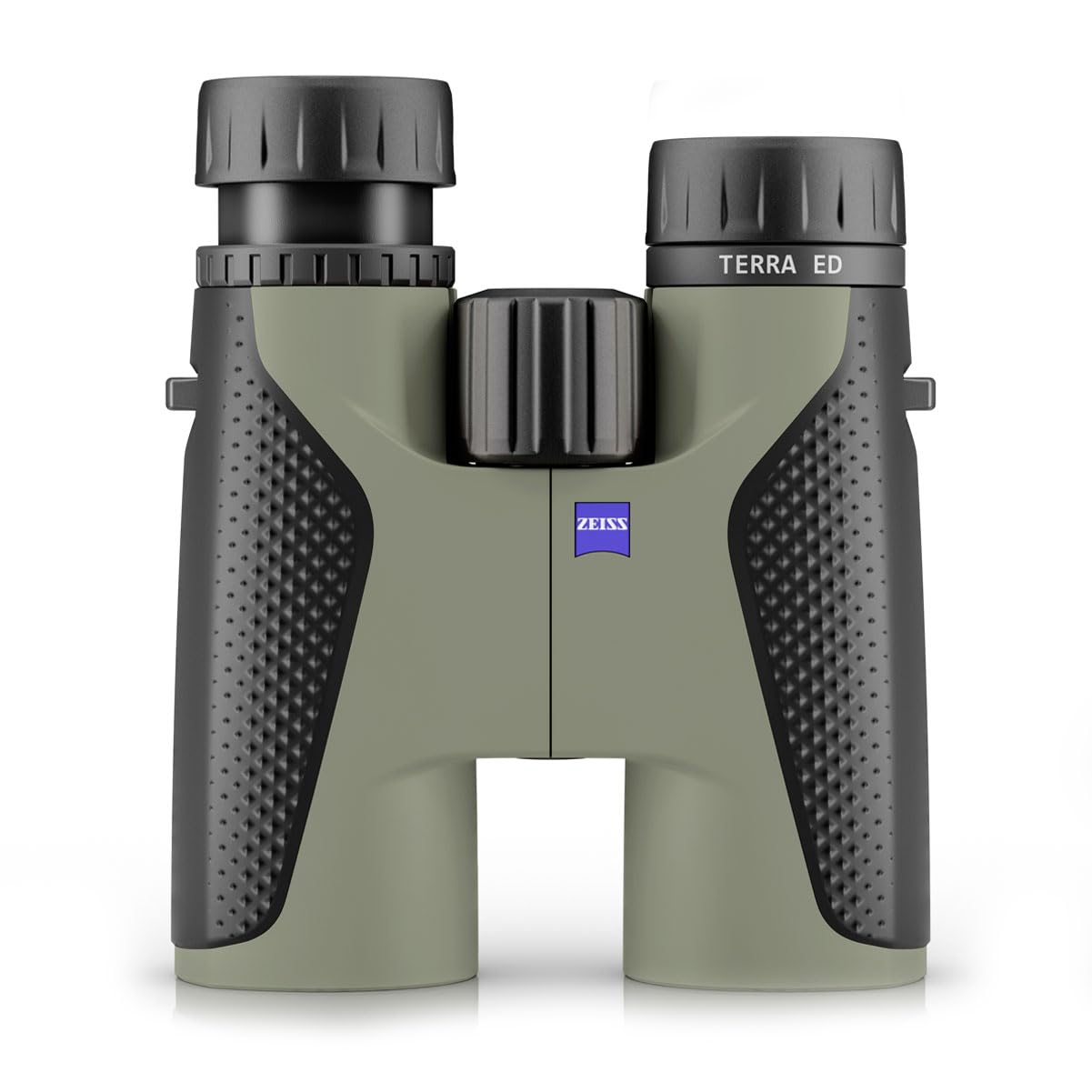 ZEISS Terra ED Binoculars 10x42 Waterproof, and Fast Focusing with Coated Glass for Optimal Clarity in All Weather Conditions for Bird Watching, Hunting, Sightseeing, Black-Green (Black-Green)