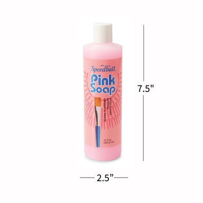 Pink Soap 12-Ounce Brush Cleaner and Conditioner (00132-66)