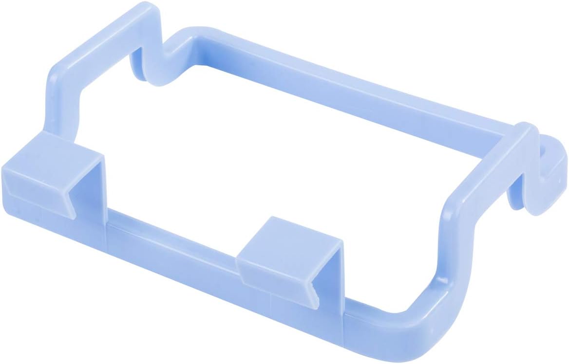 Pack 1) Kitchen Trash Bag Holder Towel Rack Garbage Bag Hanger Hanging Trash Garbage Hook(Blue