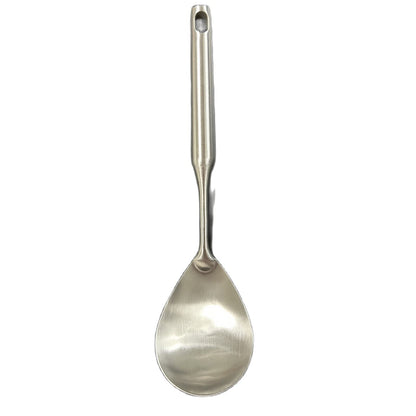 A · HOUSEWARE Rice Scooper Spoon Stainless Steel Paddle Serving Spatula Ladle Cooking Utensil for Restaurant and Home Kitchen Heat Proof Handle Durable 11.6 Inches