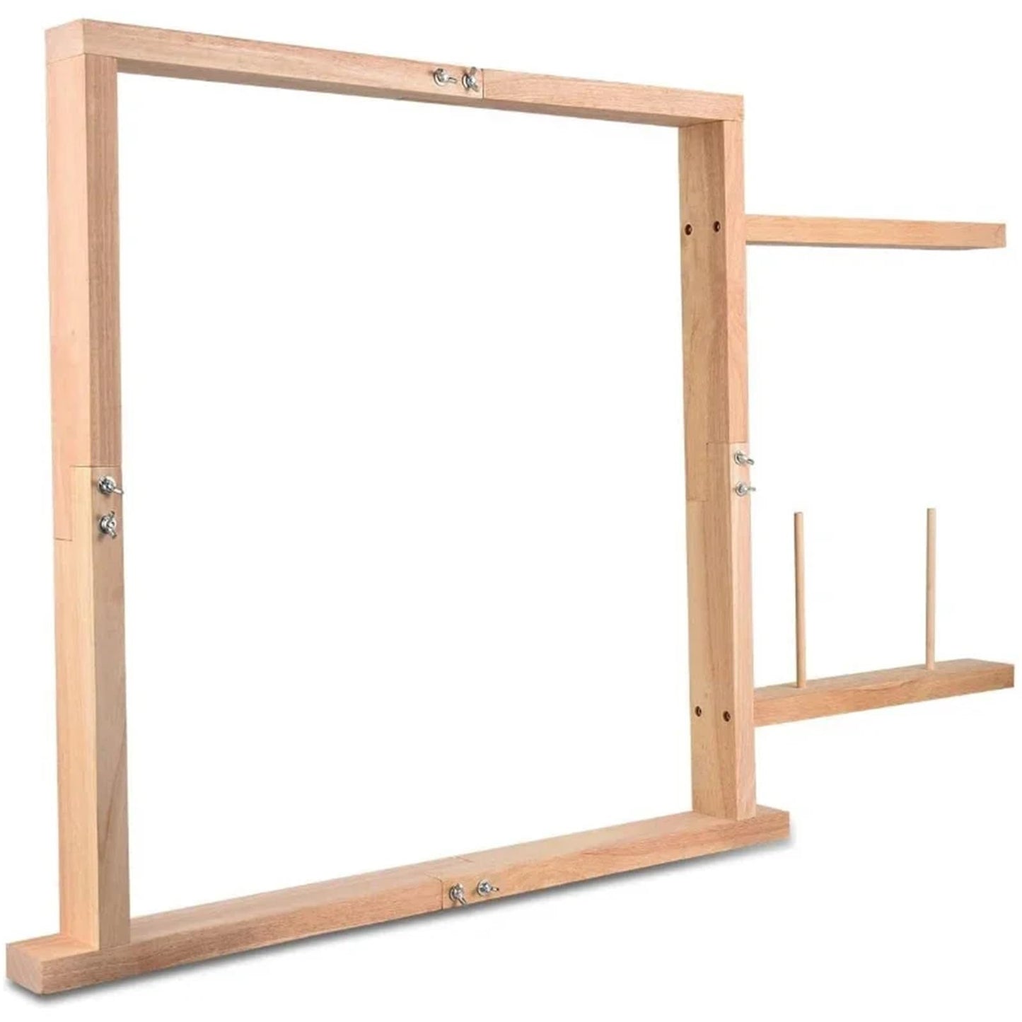 Cross Stitch Frame Large Tufting Frame for Carpet Making, Rug Punch Needle, 60x60/90*90cm(60cm x 60cm)