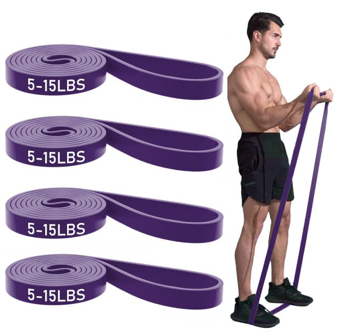 Resistance Bands, Pull Up Bands, Pull Up Assist Band Exercise Bands for Men & Women Working Out, Body Stretching, Physical Therapy, Muscle Training