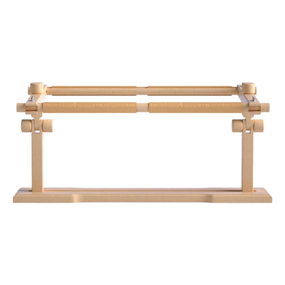 ELUKHT Cross Stitch Stand Table Hands Free Embroidery Stand Cross Stitch Frame for Handwork Quilt Frame for Hand Quilting Wooden Tapestry Frame