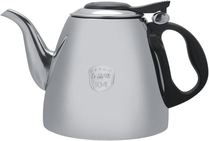 Tea Kettle Stovetop, 1.5L Stainless Steel Teapot with Heat Resistant Handle for Tea & Coffee (1.5L)