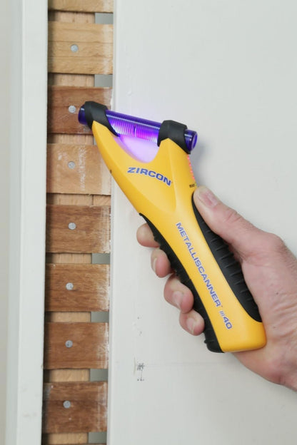 Zircon MetalliScanner m40 - Handheld Electronic Metal Detector for Dry Wall, Concrete, Lathe, Plaster, and More