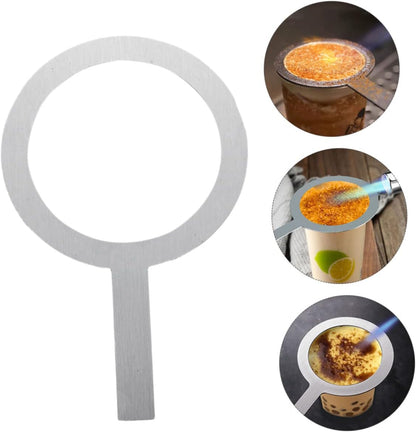 2 Pcs Milk Tea Baking Rings, Stainless Steel Protective Circle for Tea Cup Accessories
