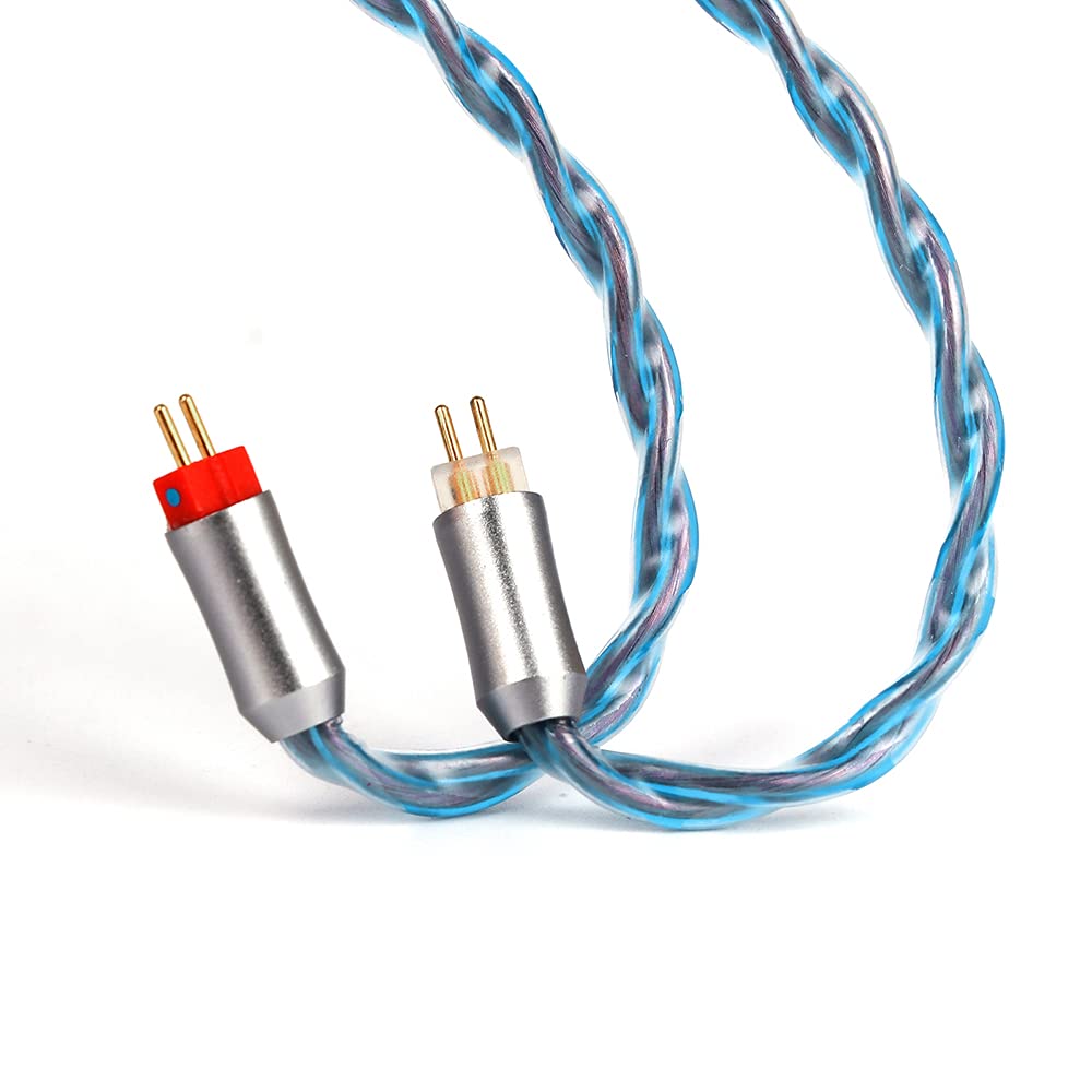 Linsoul Tripowin Altea Upgraded 6N OCC Litz 4 Cores HiFi Earphone Cable, 26 AWG High-Purity Monocrystalline Copper Wires for in Ear Earphone(3.5mm, 2pin 0.78mm)