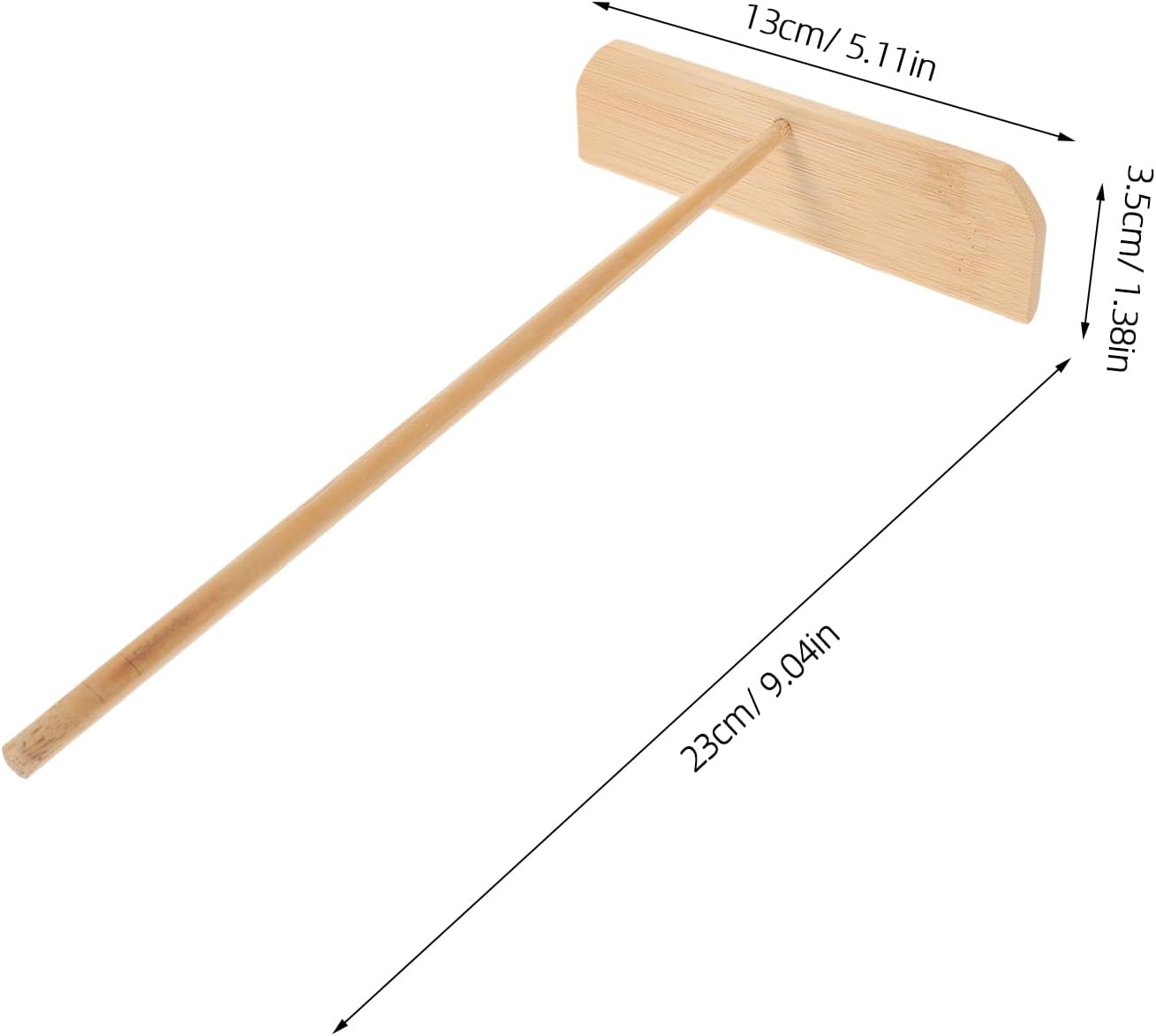 Pancake Spreader Kitchen Tools, Wooden Crepe Making Tool for Pancake Scraping