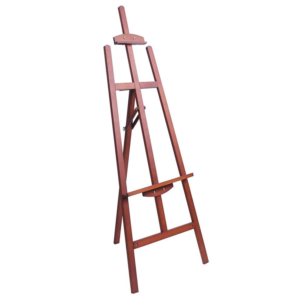 Studio Easel Wooden A-Frame Folding Pine Wood Artist Art Craft Adjustable Display Exhibition for Drawing Painting Holder