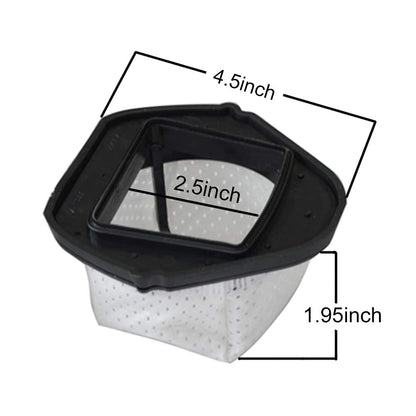 EZ SPARES 4PCS Replacement For Shark XSB726N Washable Dust Cup Filter Hepa Models SV75 SV70 SV726 Hand Vacs SV736, SV738, SV748, SV760