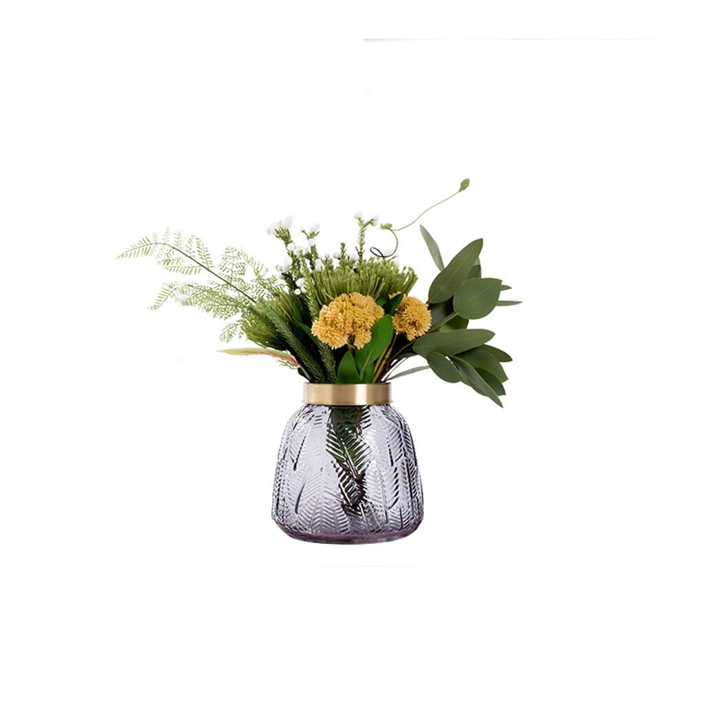Simulation Floral Set Decoration Modern Light Luxury Hotel Negotiation Table Office Dining TV Cabinet Interior Fake Plants(A)