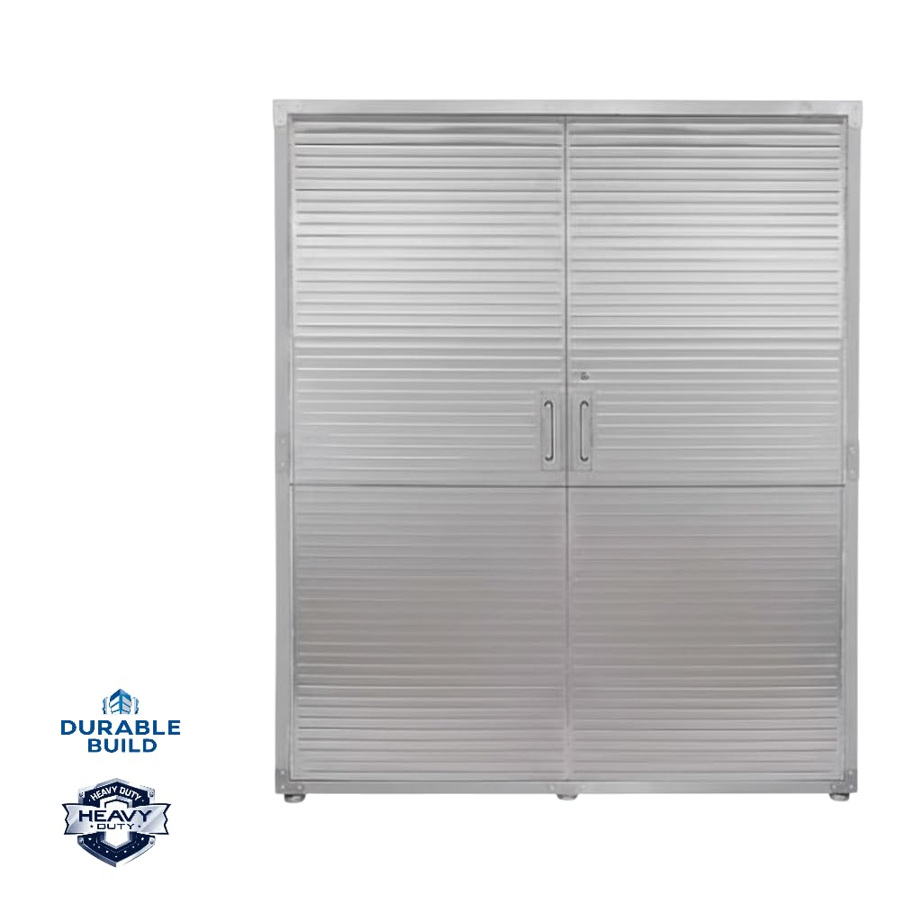 Heavy-Duty Commercial Storage Cabinet (Granite Gray, 60" W x 24" D x 72" H)