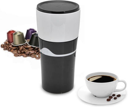 TOPINCN Coffee Maker, Outdoor Coffee Pot Machine, Cold Brew Travel Drip Filter Coffee Machine, Portable Hand Pour 450Ml
