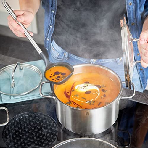 Rösle Basics Line Soup Ladle with 11.5 in. Stainless Steel Handle