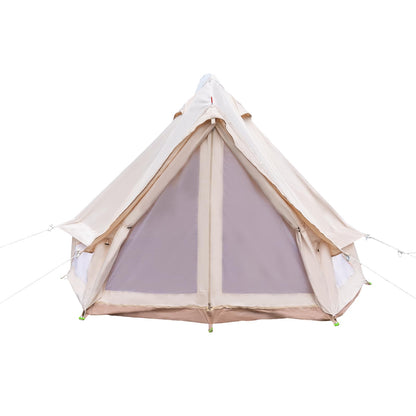 Yurt Tent,Glamping Tents Canvas Bell Tent Waterproof Camping & Glamping 4 Season Yurt 3M 2~3 Person