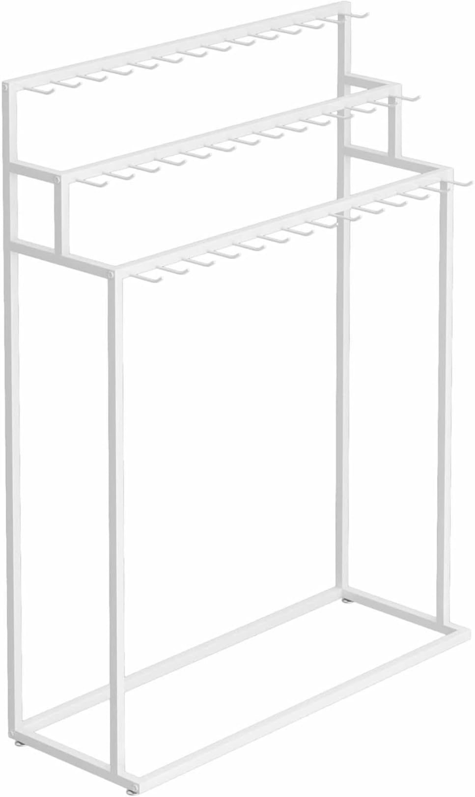 LYJYUJIE Mobile Rack with Wheels, Adjustable Commercial Clothing Organizer for Retail Storage, Portable Display Stand, Resistant Racks for Easy Transportation~/
