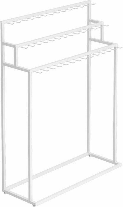 LYJYUJIE Mobile Rack with Wheels, Adjustable Commercial Clothing Organizer for Retail Storage, Portable Display Stand, Resistant Racks for Easy Transportation~/