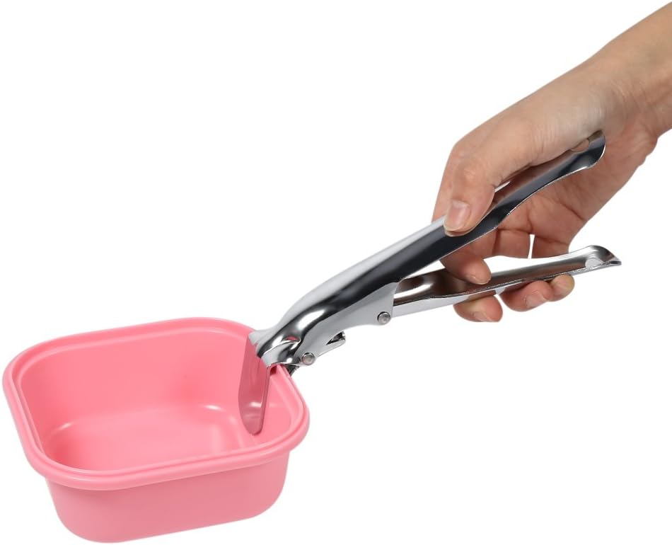 ViaGasaFamido Bowl Clip - Food Tongs, Iron, Polished, Modern, 20.5cm, 1 Piece, Dishwasher Safe