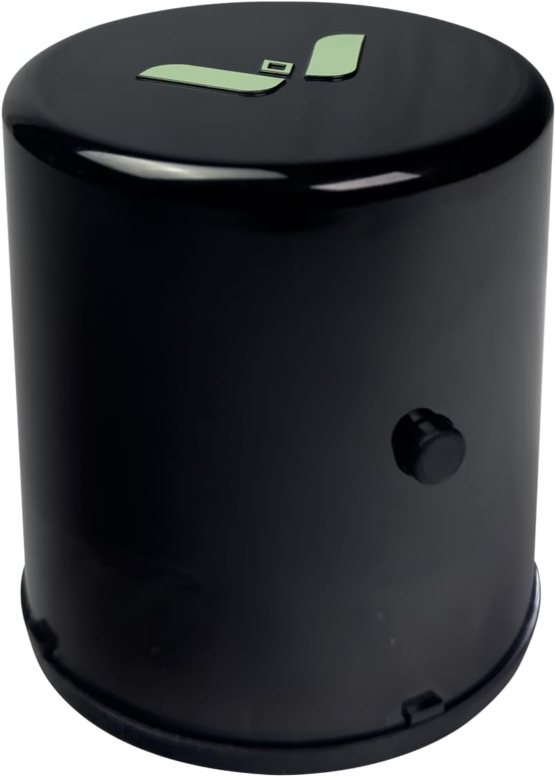 Mini Wakit Grinder (Black) Rechargeable Electric Herb Grinder with Patented Ball & Chain Technology for Effortless