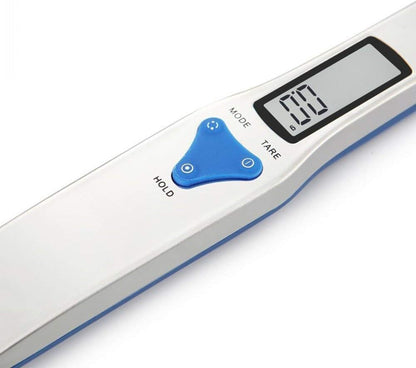 Meichoon Digital Food Scale with 3 Measuring Spoons, Portable LCD Display, Weighing Ingredients (1.1lb/500g)